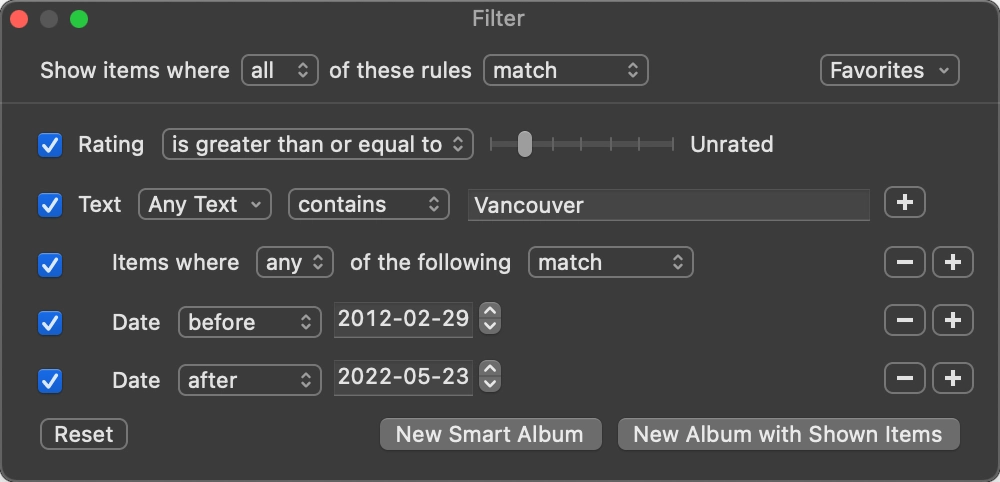 A compound filter